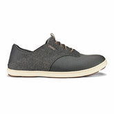 Olukai Nohea Moku Boat Shoes - Charcoal / Clay | Men Water-Friendly