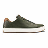 Olukai Panepo‘o Italian Leather Sneaker - Nori | Men Leather