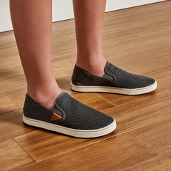 Olukai Pehuea Breathable Slip-On Sneakers - Pavement | Women Slip-On
