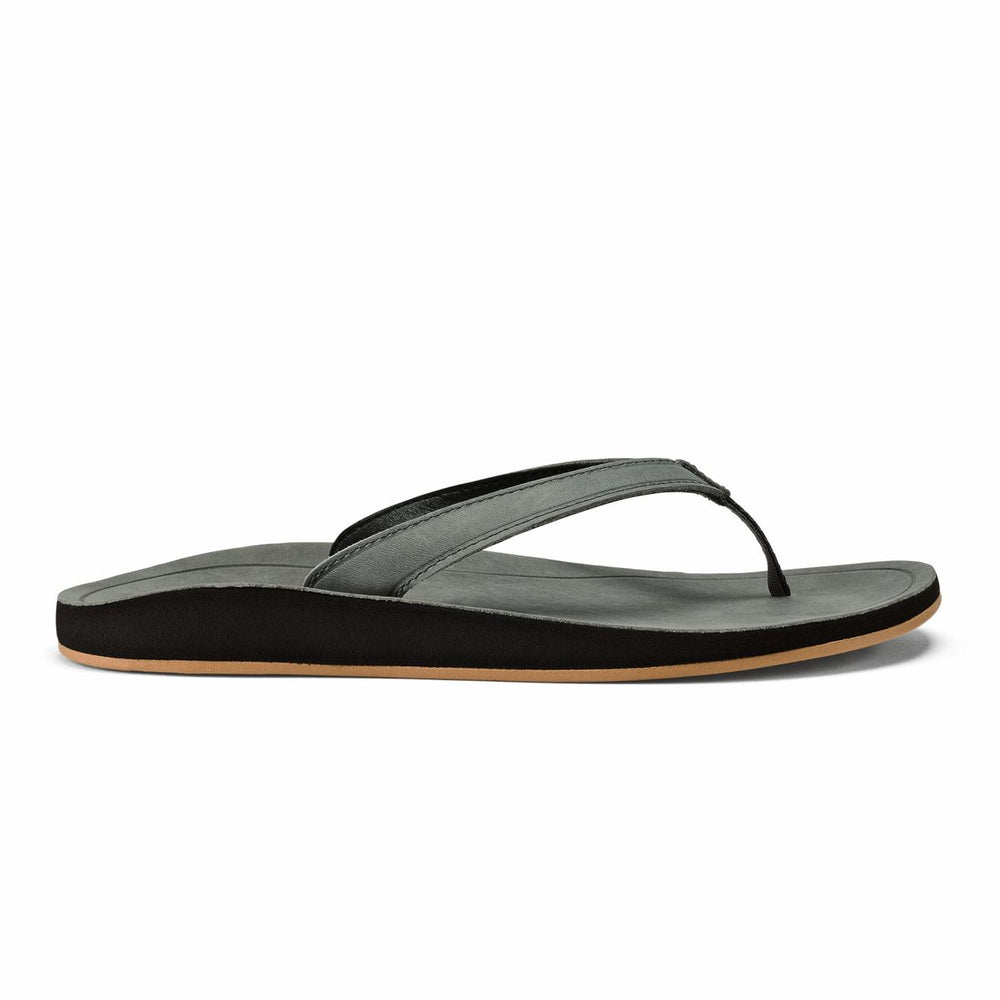 Olukai Southshore Waterproof Sandals - Rock | Women Leather