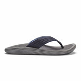 Olukai Ulele Beach Sandals - Blue Depth / Charcoal | Men Water-Friendly