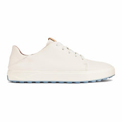 Olukai Wailea Waterproof Leather Golf Shoes - White | Women Golf