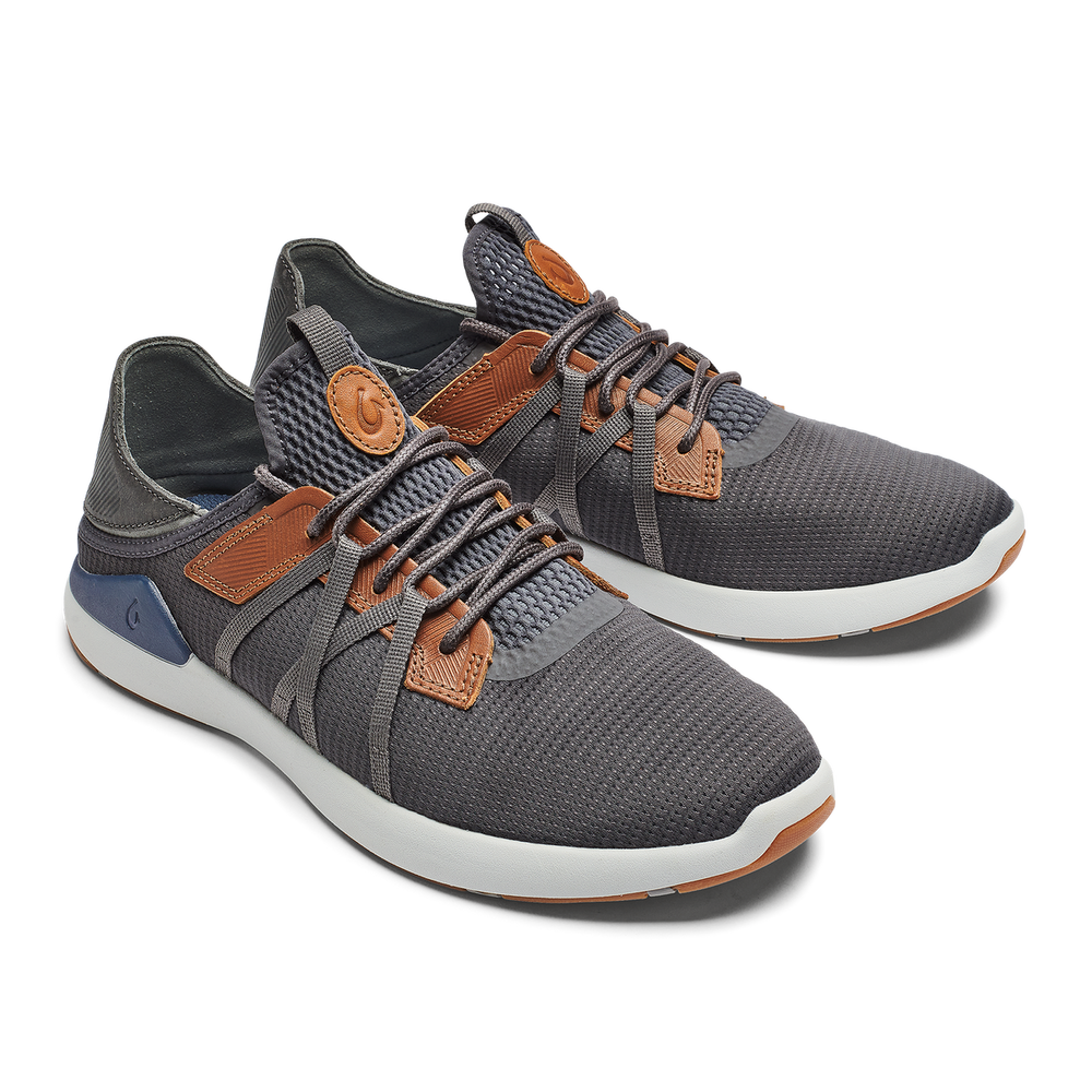 Mio Lī Men's Athletic Shoes - Pavement / Vintage Indigo | OluKai Men