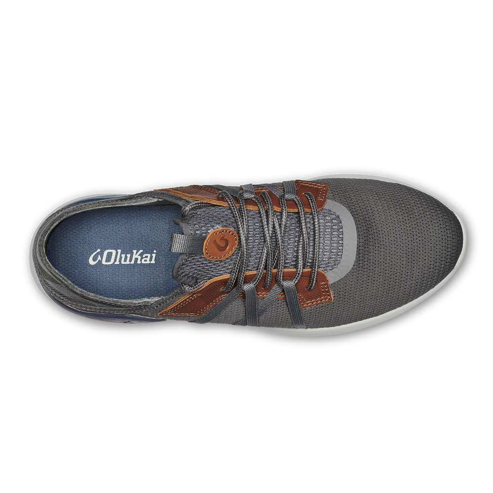 Mio Lī Men's Athletic Shoes - Pavement / Vintage Indigo | OluKai Men