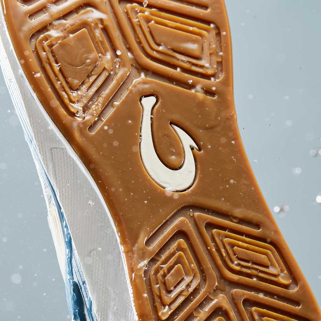 ‘Ahi Men’s Water Boat Shoes - Blue Pearl / White Sand | OluKai Men
