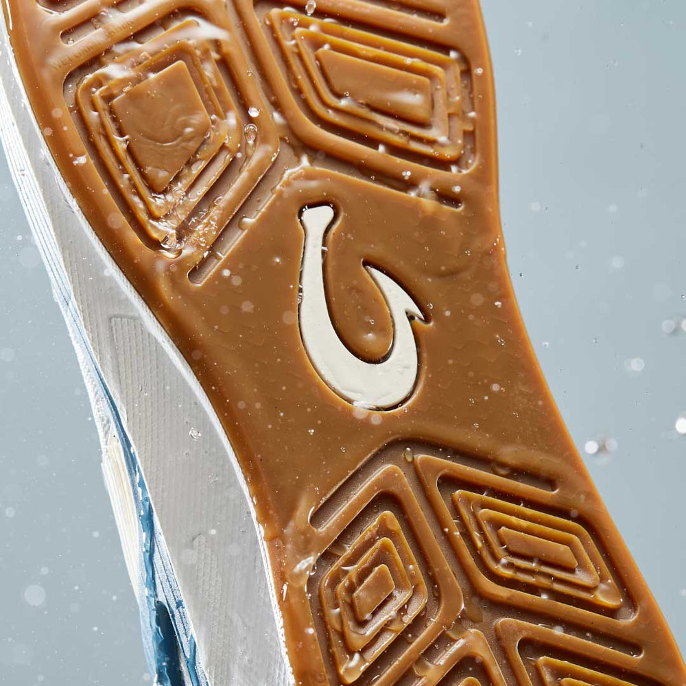 ‘Ahi Men’s Water Boat Shoes - Blue Pearl / White Sand | OluKai Men