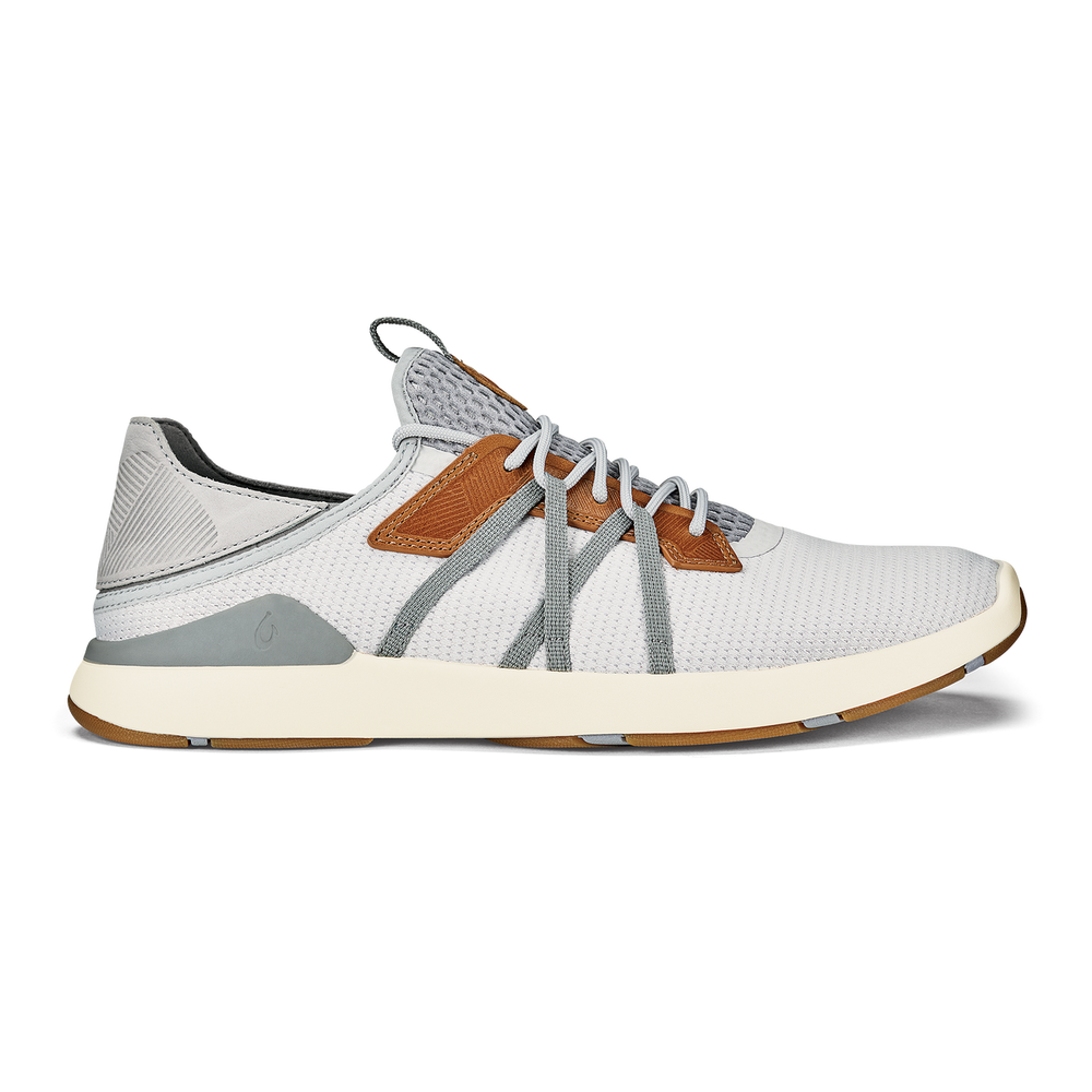 Mio Lī Men's Athletic Shoes - Mist Grey / Poi | OluKai Men