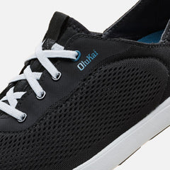 Moku Pae Men's Boat Shoes - Black / Blue Coral | OluKai Men