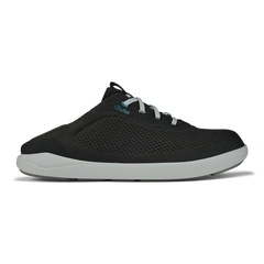 Moku Pae Men's Boat Shoes - Black / Blue Coral | OluKai Men