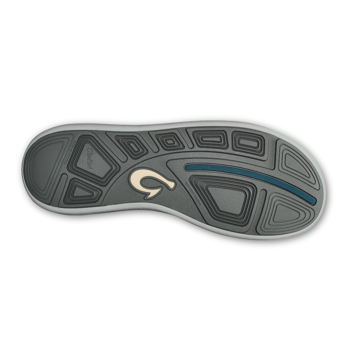 Moku Pae Men's Boat Shoes - Black / Blue Coral | OluKai Men