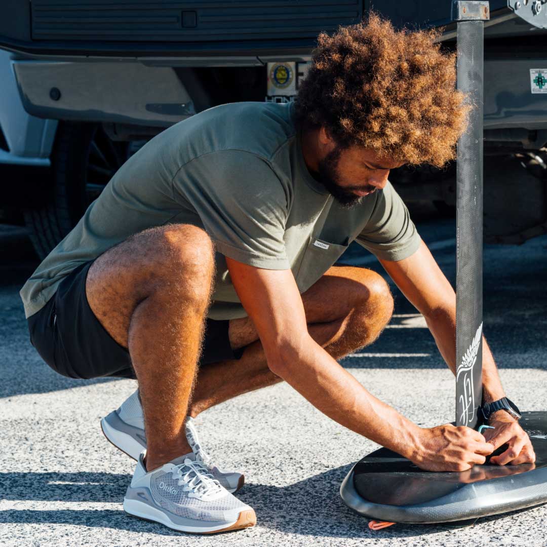 ‘Ahi Men’s Water Boat Shoes - Ash / Sterling | OluKai Men