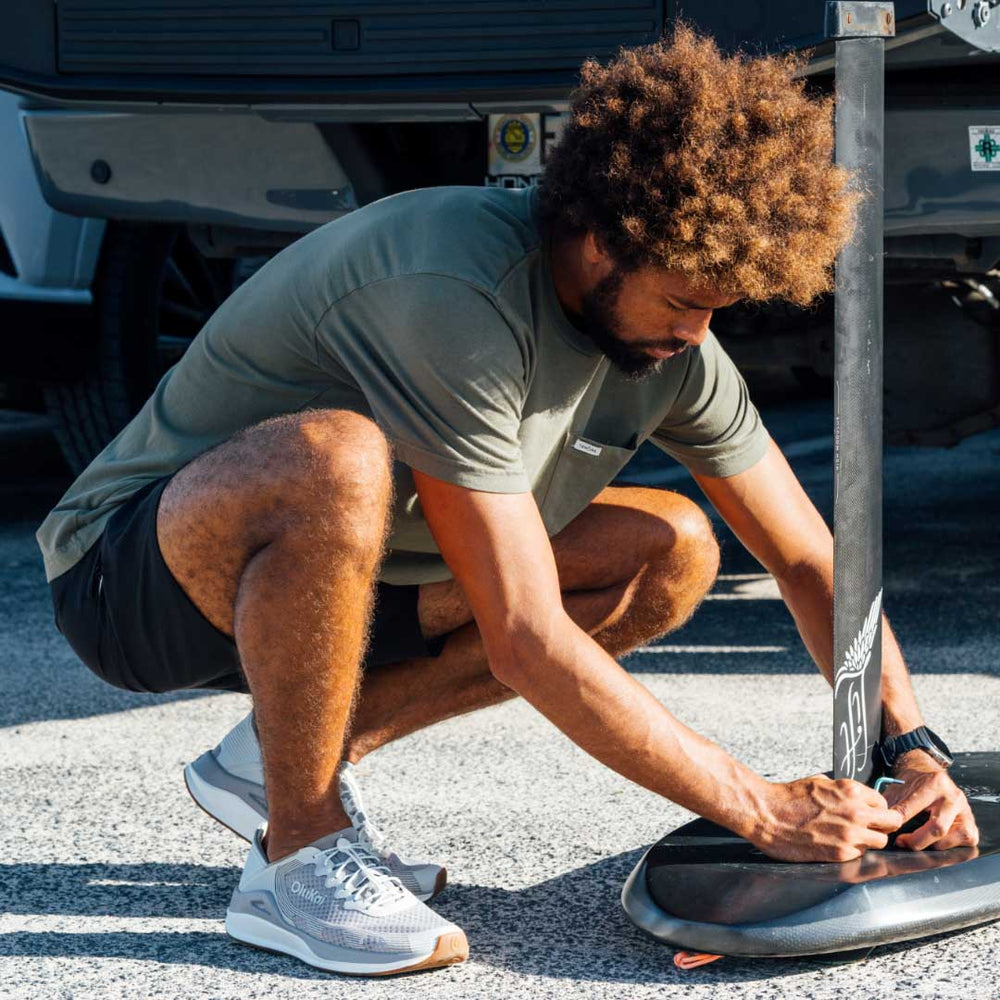 ‘Ahi Men’s Water Boat Shoes - Ash / Sterling | OluKai Men
