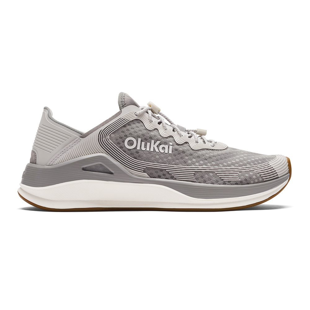‘Ahi Men’s Water Boat Shoes - Ash / Sterling | OluKai Men