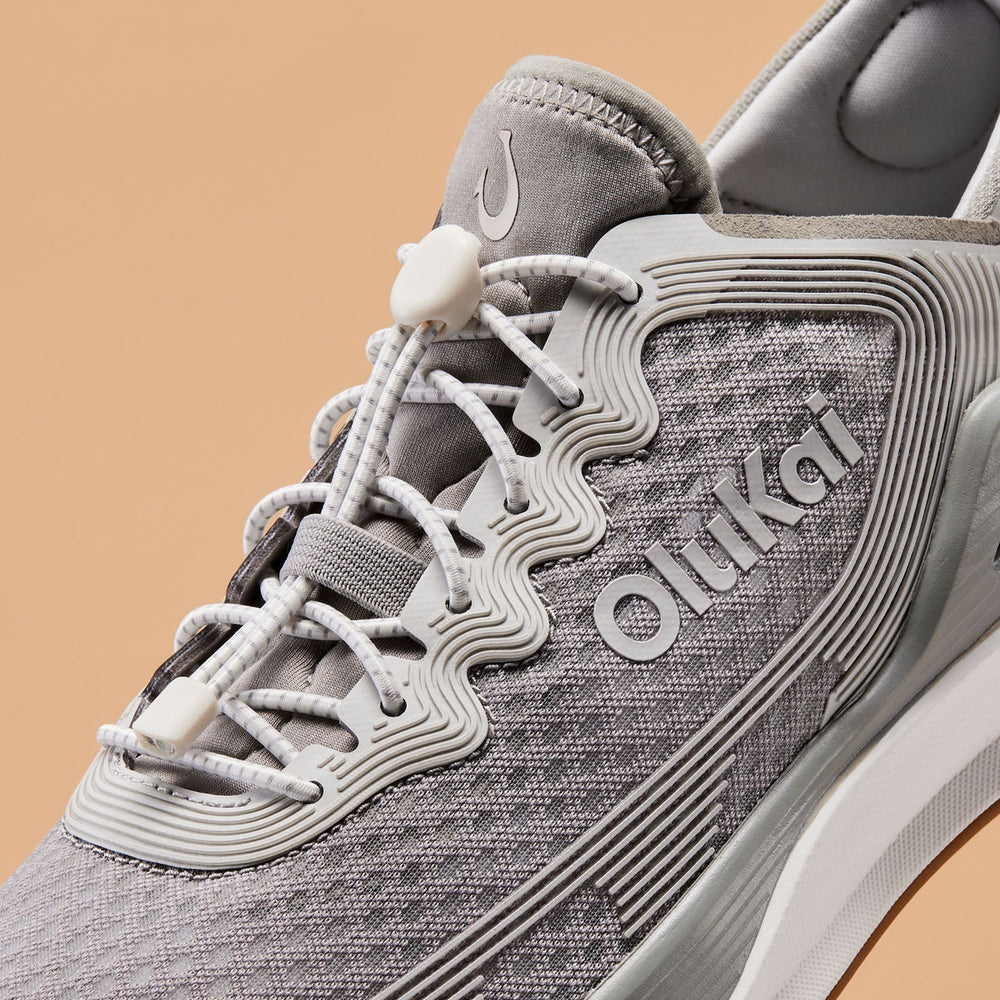‘Ahi Men’s Water Boat Shoes - Ash / Sterling | OluKai Men