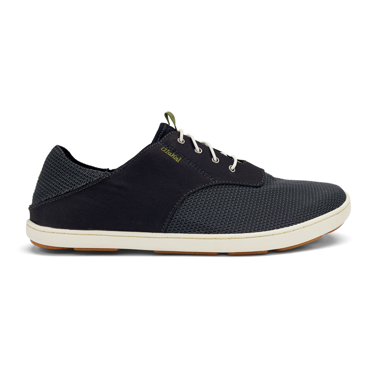 Nohea Moku Men's Boat Shoes - Black | OluKai Men