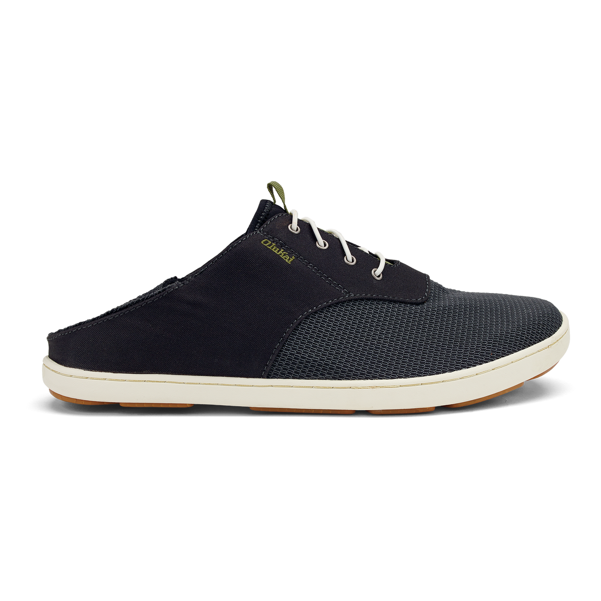 Nohea Moku Men's Boat Shoes - Black | OluKai Men