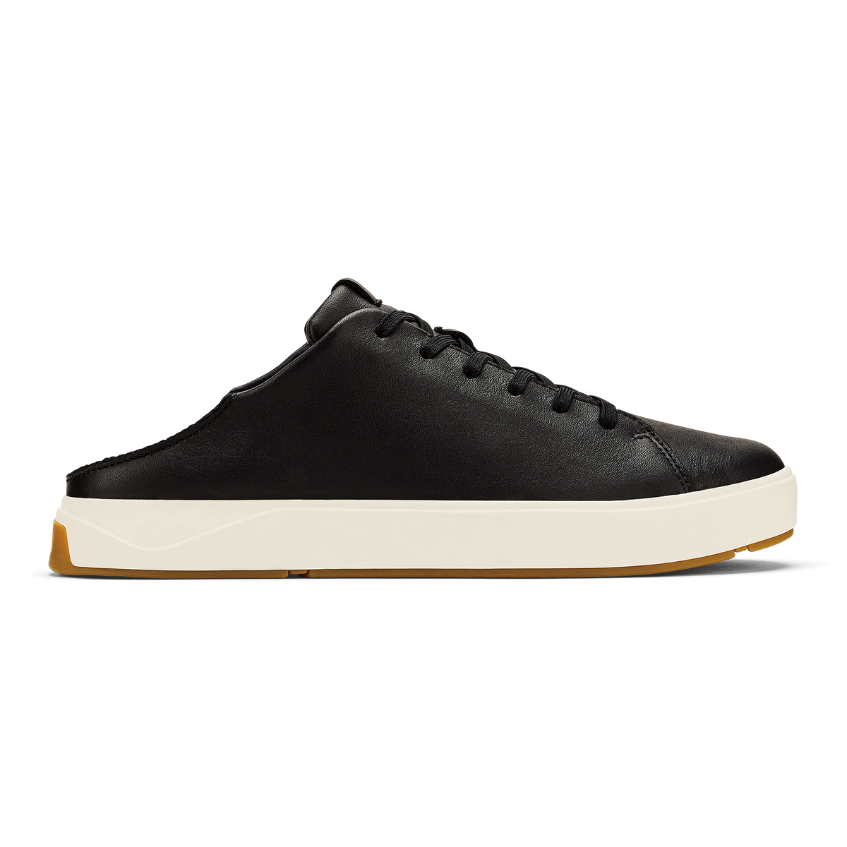 Lae‘ahi Lī ‘Ili Men's Leather Sneakers - Onyx | OluKai Men