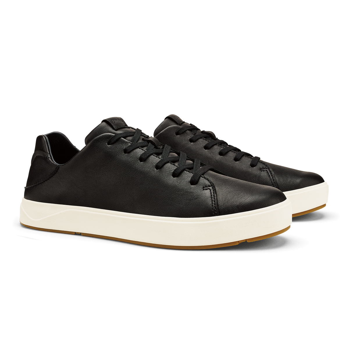 Lae‘ahi Lī ‘Ili Men's Leather Sneakers - Onyx | OluKai Men