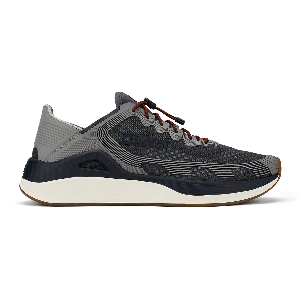 ‘Ahi Men’s Water Boat Shoes - Rock / Ash | OluKai Men