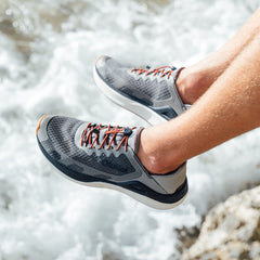 ‘Ahi Men’s Water Boat Shoes - Rock / Ash | OluKai Men