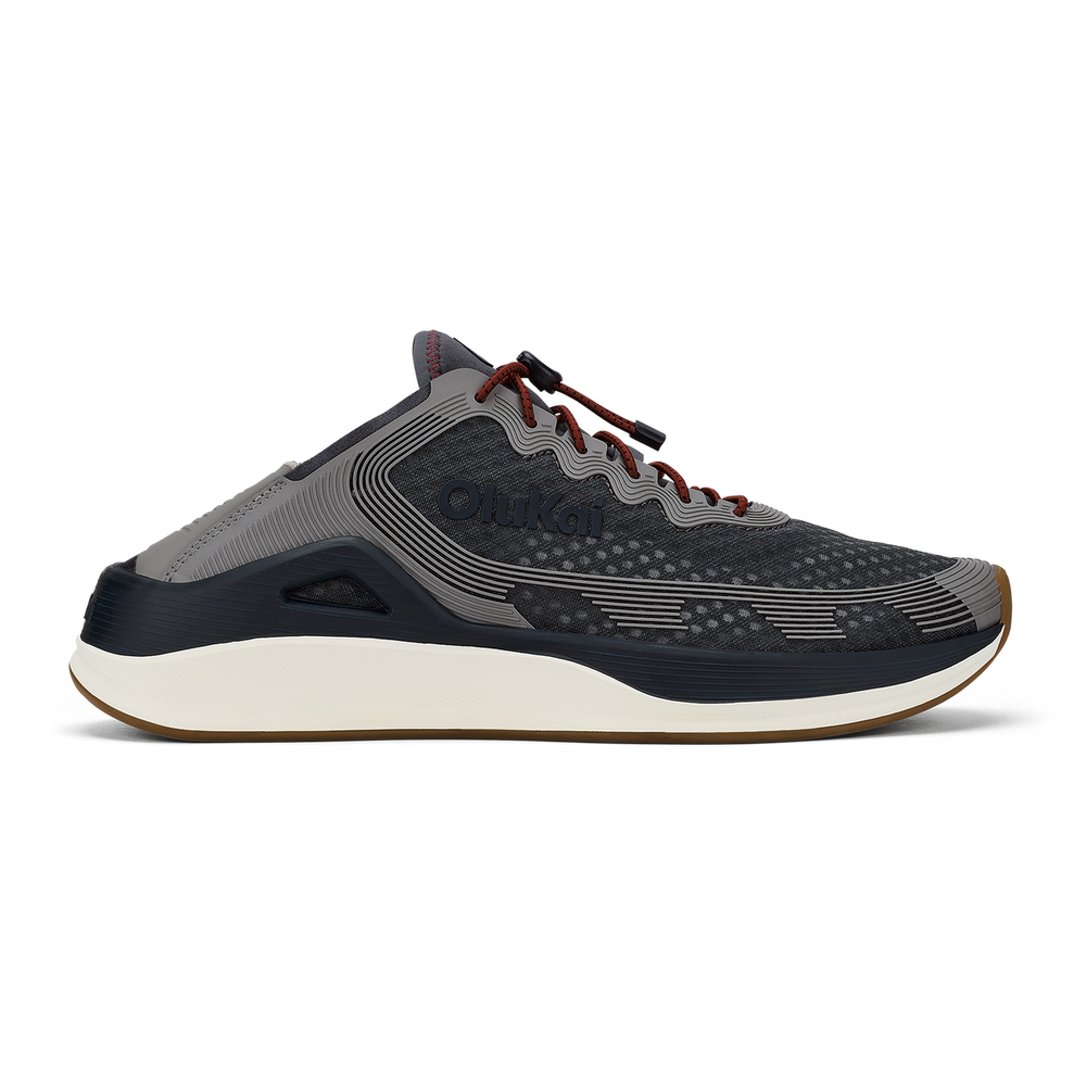 ‘Ahi Men’s Water Boat Shoes - Rock / Ash | OluKai Men