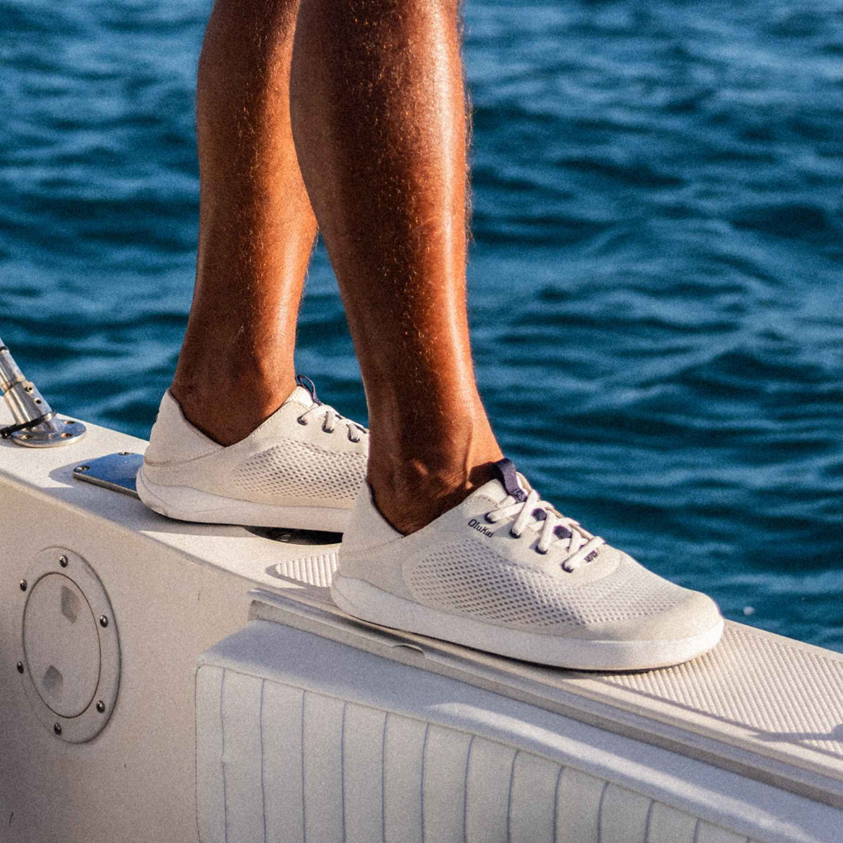 Moku Pae - White Sand / Trench Blue | OluKai Men