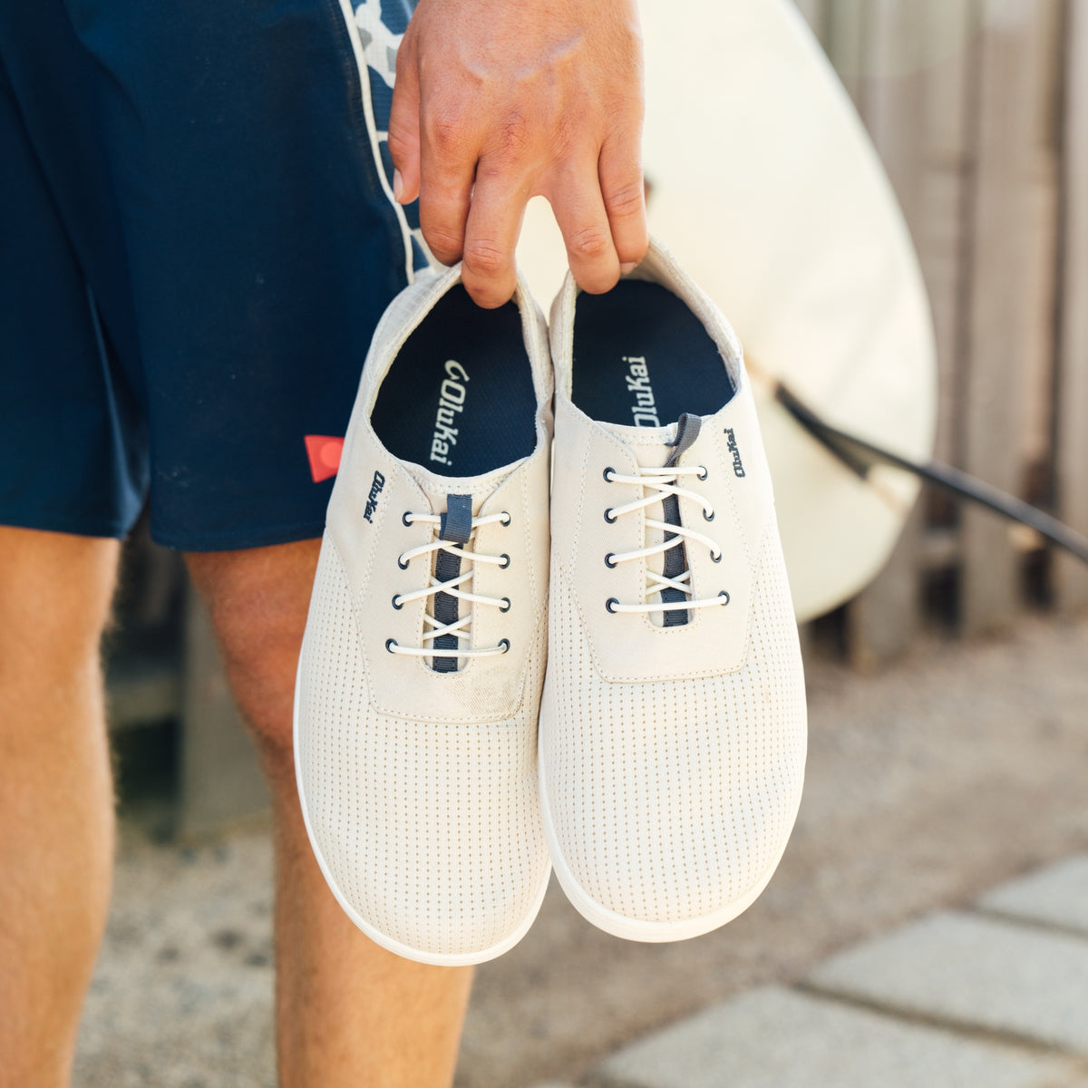 Nohea Moku Men's Boat Shoes - Tapa | OluKai Men