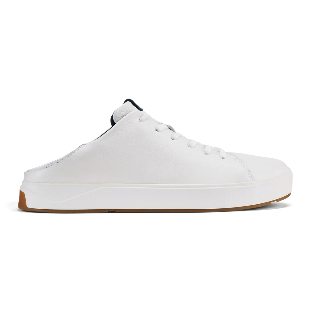 Lae‘ahi Lī ‘Ili Men's Sneakers - Bright White / Trench Blue | OluKai Men
