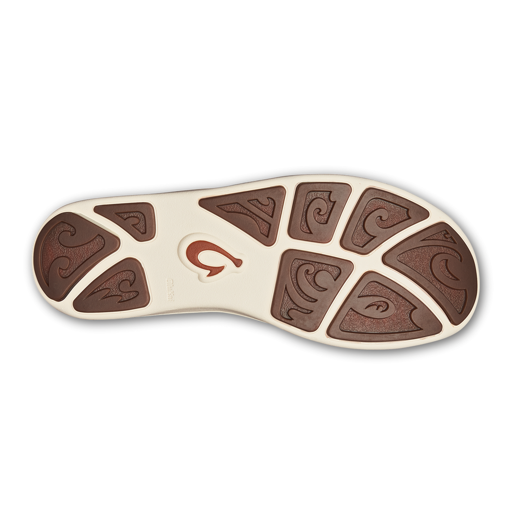 Nohea Moku Men's Boat Shoes - Charcoal / Clay | OluKai Men