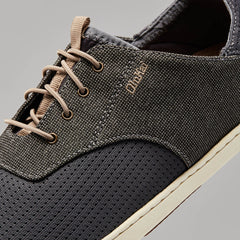 Nohea Moku Men's Boat Shoes - Charcoal / Clay | OluKai Men
