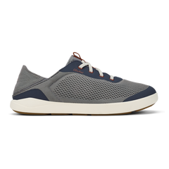 Moku Pae Men's Boat Shoes - Ash / Trench Blue | OluKai Men