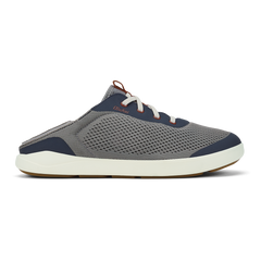 Moku Pae Men's Boat Shoes - Ash / Trench Blue | OluKai Men