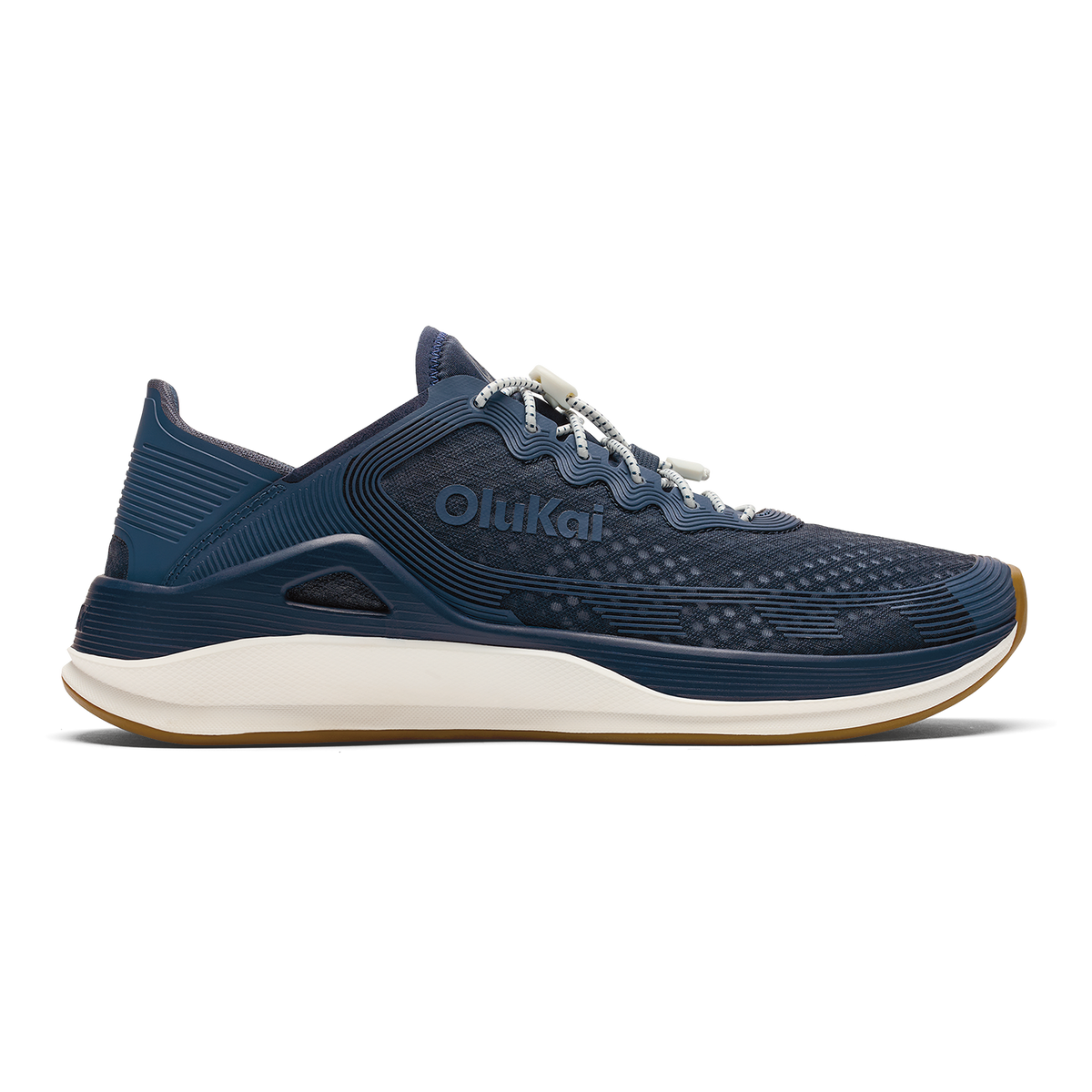 ‘Ahi Men’s Water Boat Shoes - Mood Indigo / Coastal Blue | OluKai Men