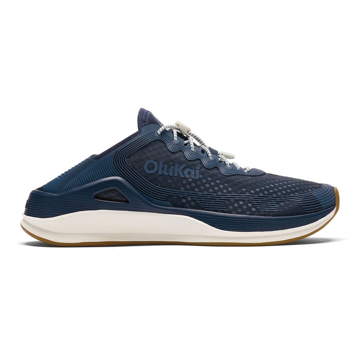 ‘Ahi Men’s Water Boat Shoes - Mood Indigo / Coastal Blue | OluKai Men