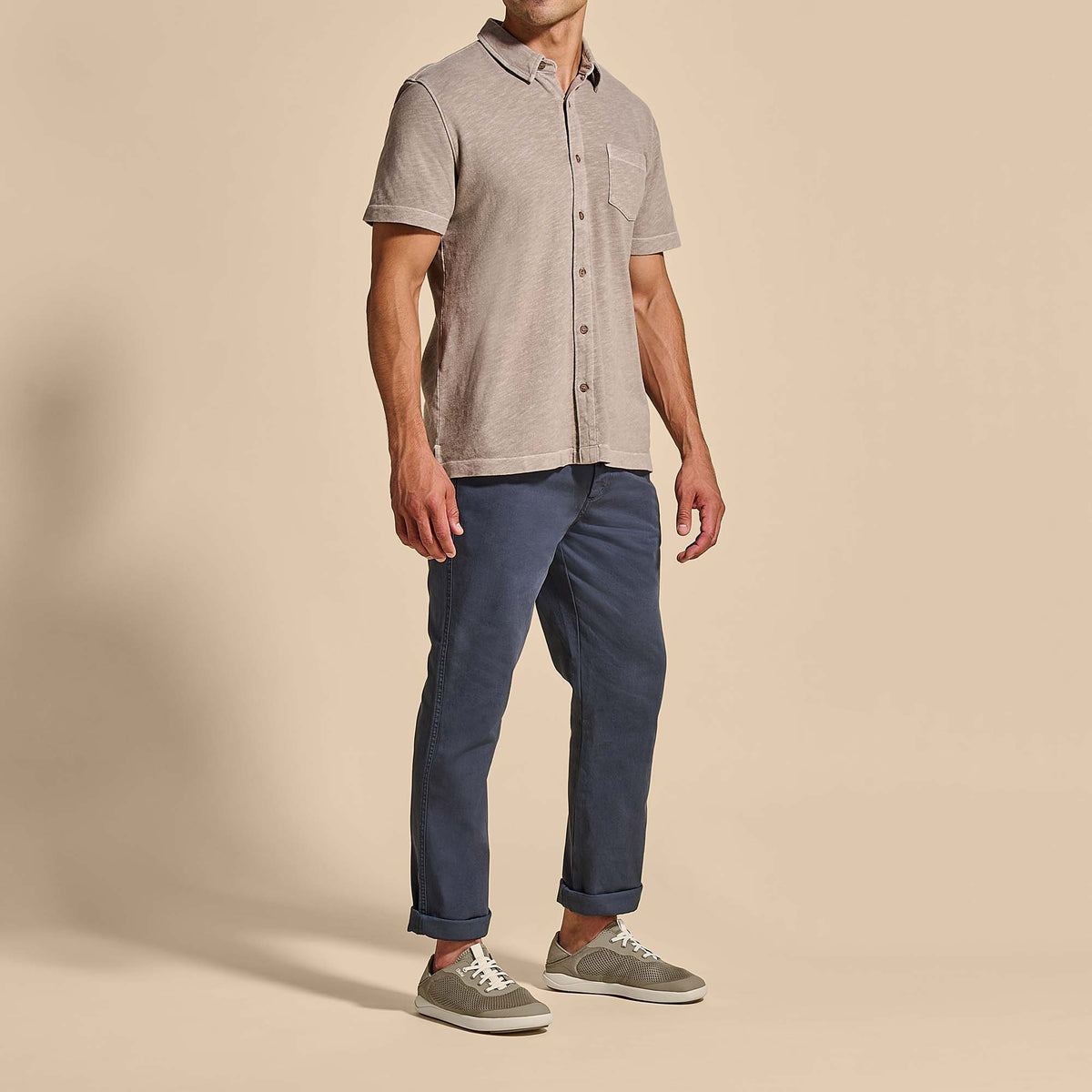 Moku Pae Men's Boat Shoes - Clay / Tapa | OluKai Men