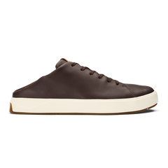 Lae‘ahi Lī ‘Ili Men's Leather Sneakers - Dark Java | OluKai Men