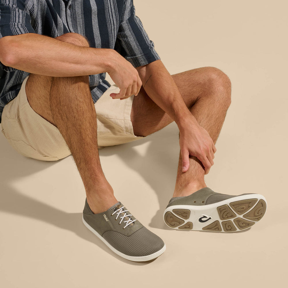 Nohea Moku Men's Boat Shoes - Tapa | OluKai Men