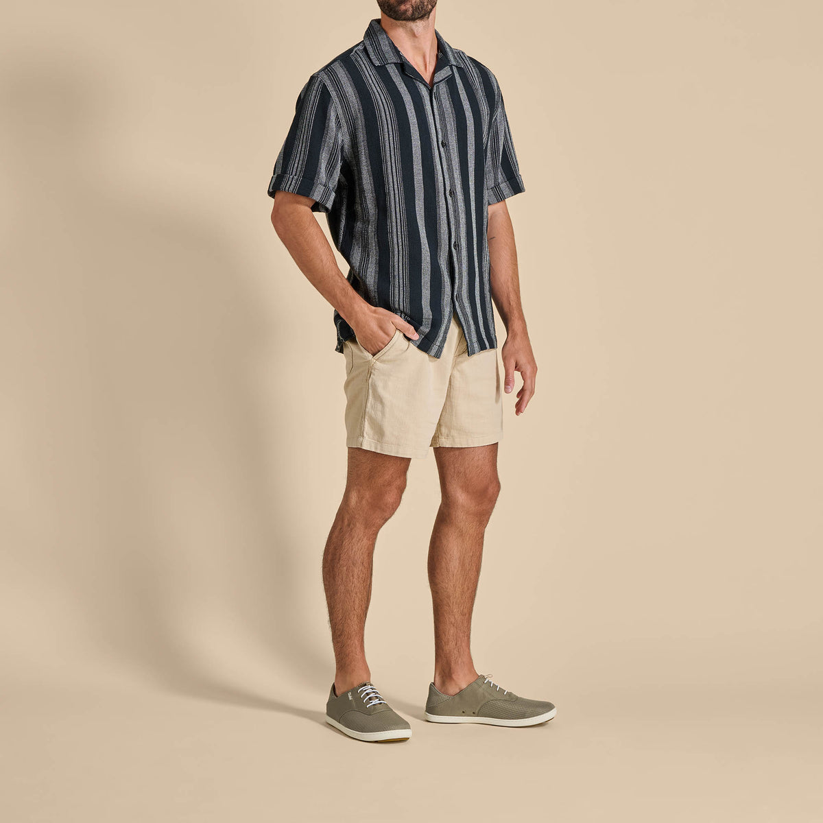 Nohea Moku Men's Boat Shoes - Tapa | OluKai Men