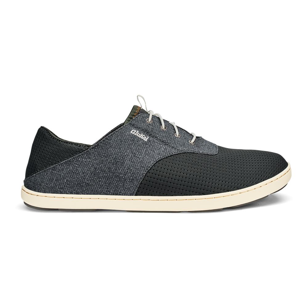 Nohea Moku Men's Boat Shoes - Dark Shadow | OluKai Men