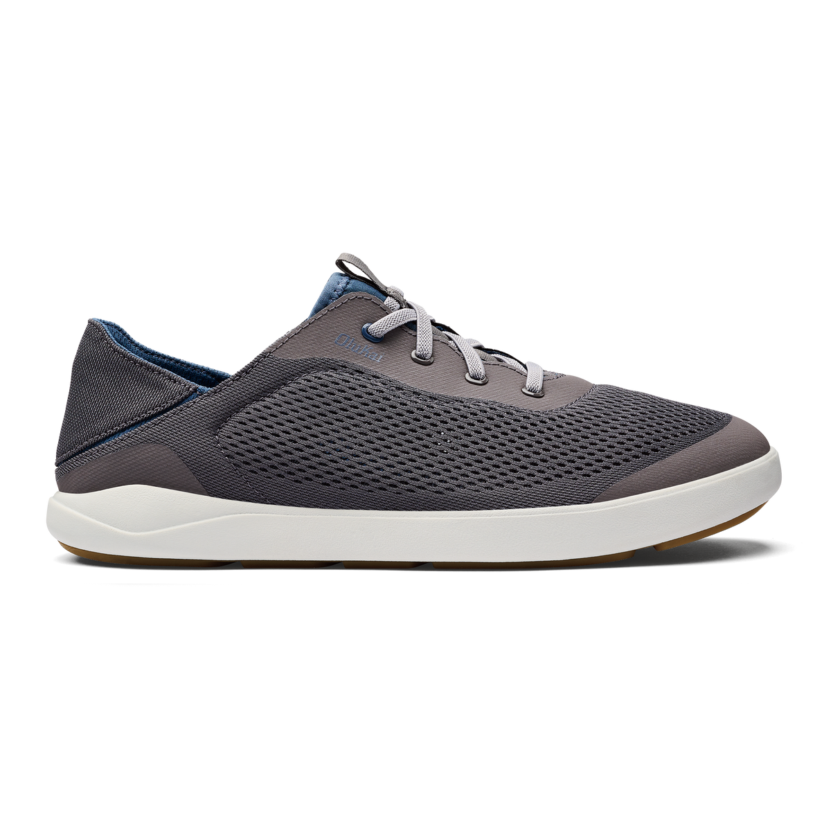 Moku Pae Men's Boat Shoes - Pavement / Vintage Blue | OluKai Men