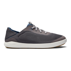 Moku Pae Men's Boat Shoes - Pavement / Vintage Blue | OluKai Men