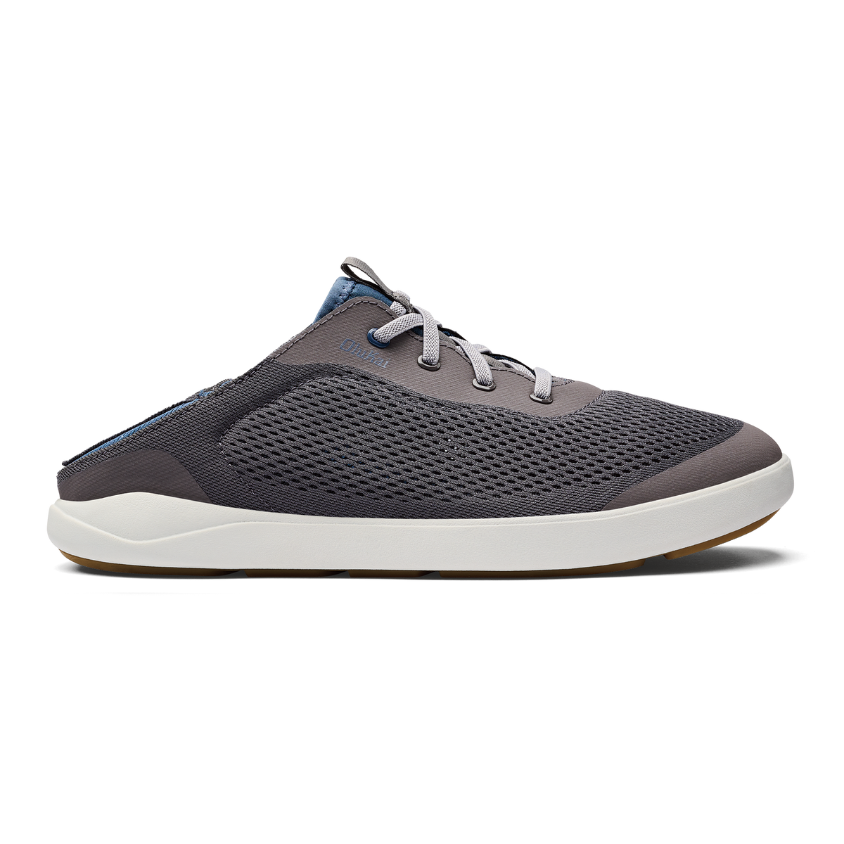 Moku Pae Men's Boat Shoes - Pavement / Vintage Blue | OluKai Men