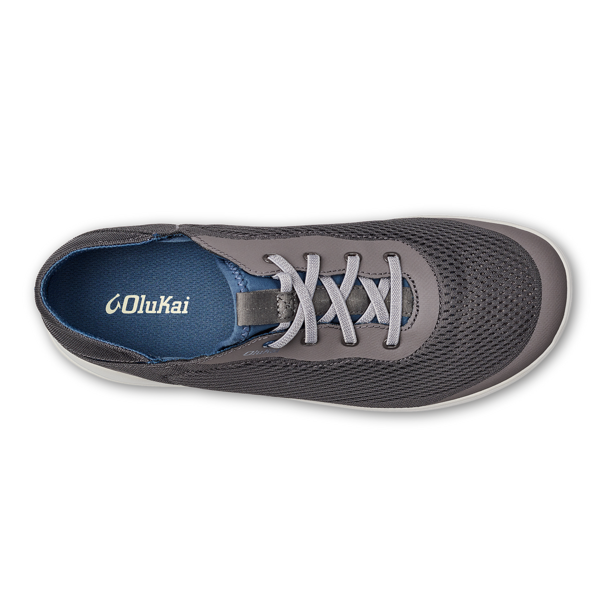 Moku Pae Men's Boat Shoes - Pavement / Vintage Blue | OluKai Men