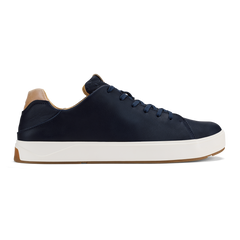 Lae‘ahi Lī ‘Ili Men's Leather Sneakers - Trench Blue | OluKai Men