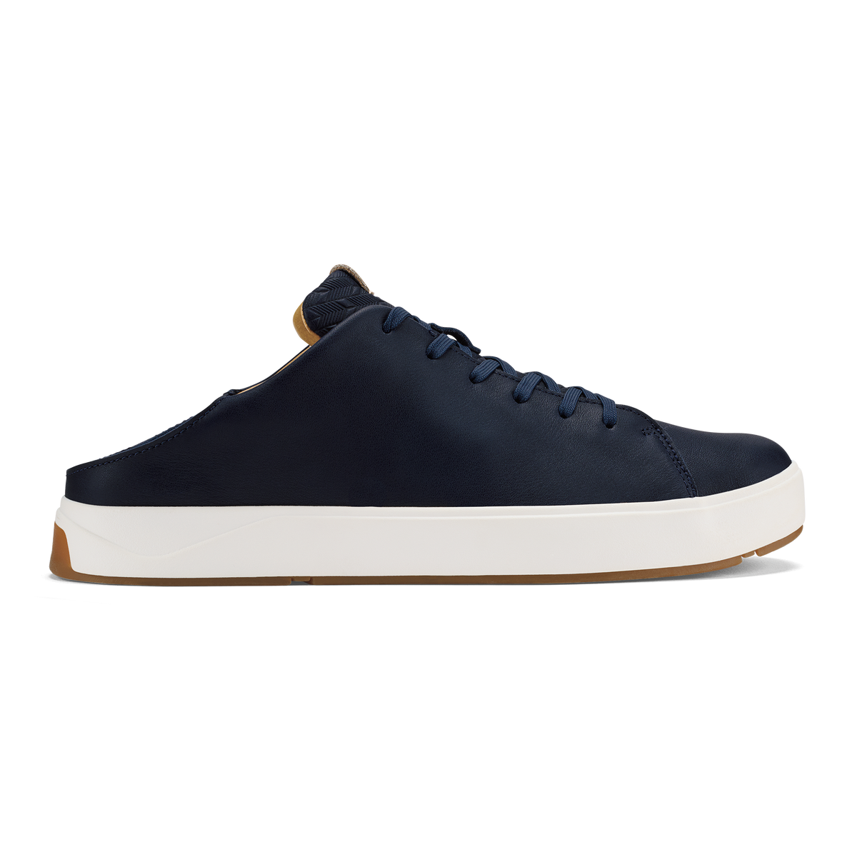 Lae‘ahi Lī ‘Ili Men's Leather Sneakers - Trench Blue | OluKai Men
