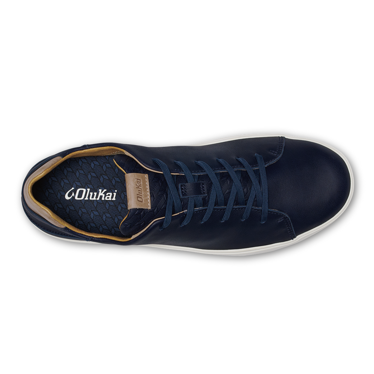 Lae‘ahi Lī ‘Ili Men's Leather Sneakers - Trench Blue | OluKai Men