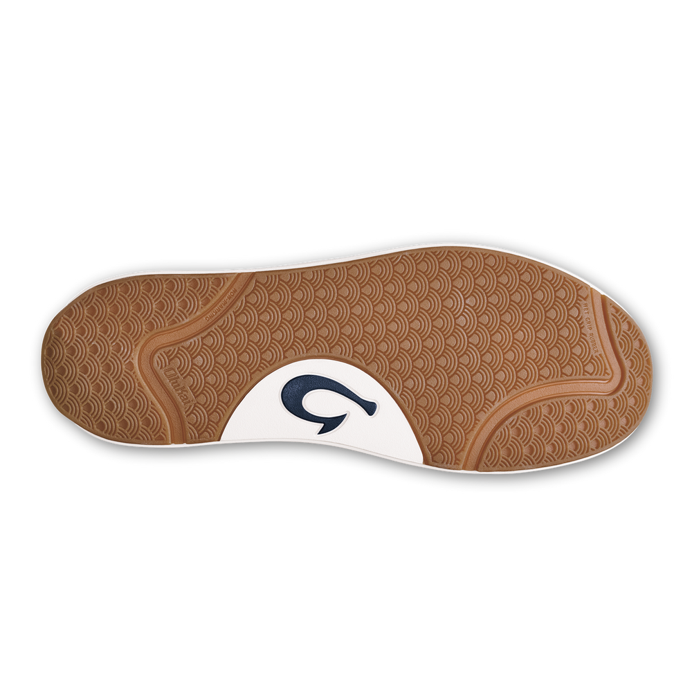 Lae‘ahi Lī ‘Ili Men's Leather Sneakers - Trench Blue | OluKai Men