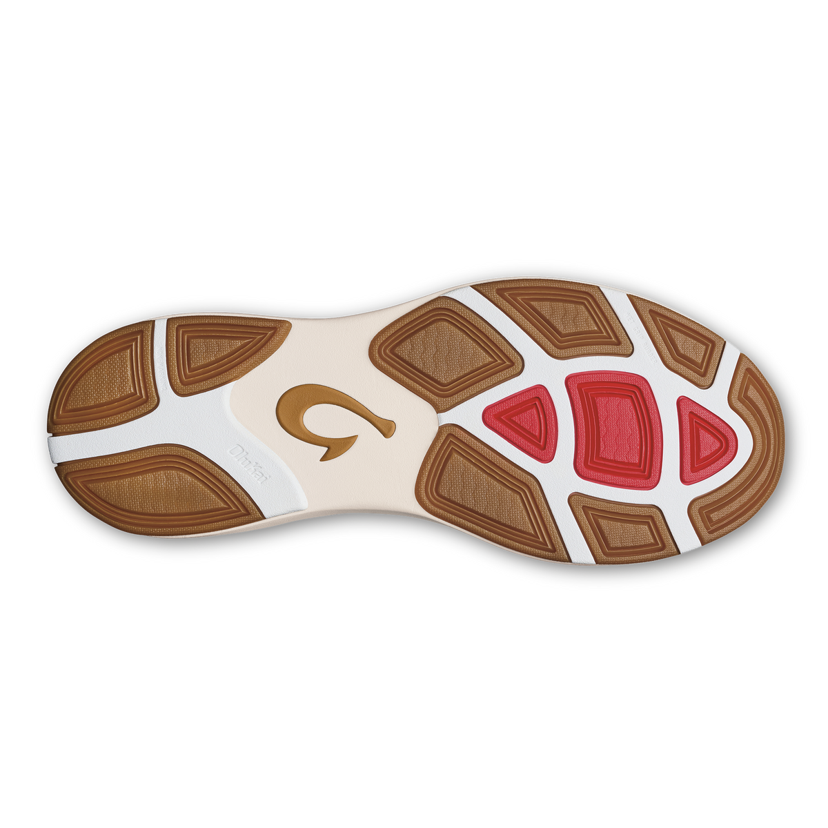 Mio Lī Men's Athletic Shoes - Bright White / Red Lava | OluKai Men