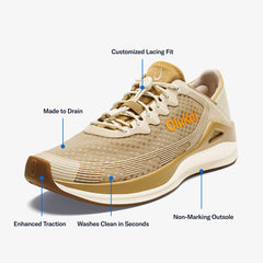 ‘Ahi Men’s Water Boat Shoes - Tan / Tapa | OluKai Men