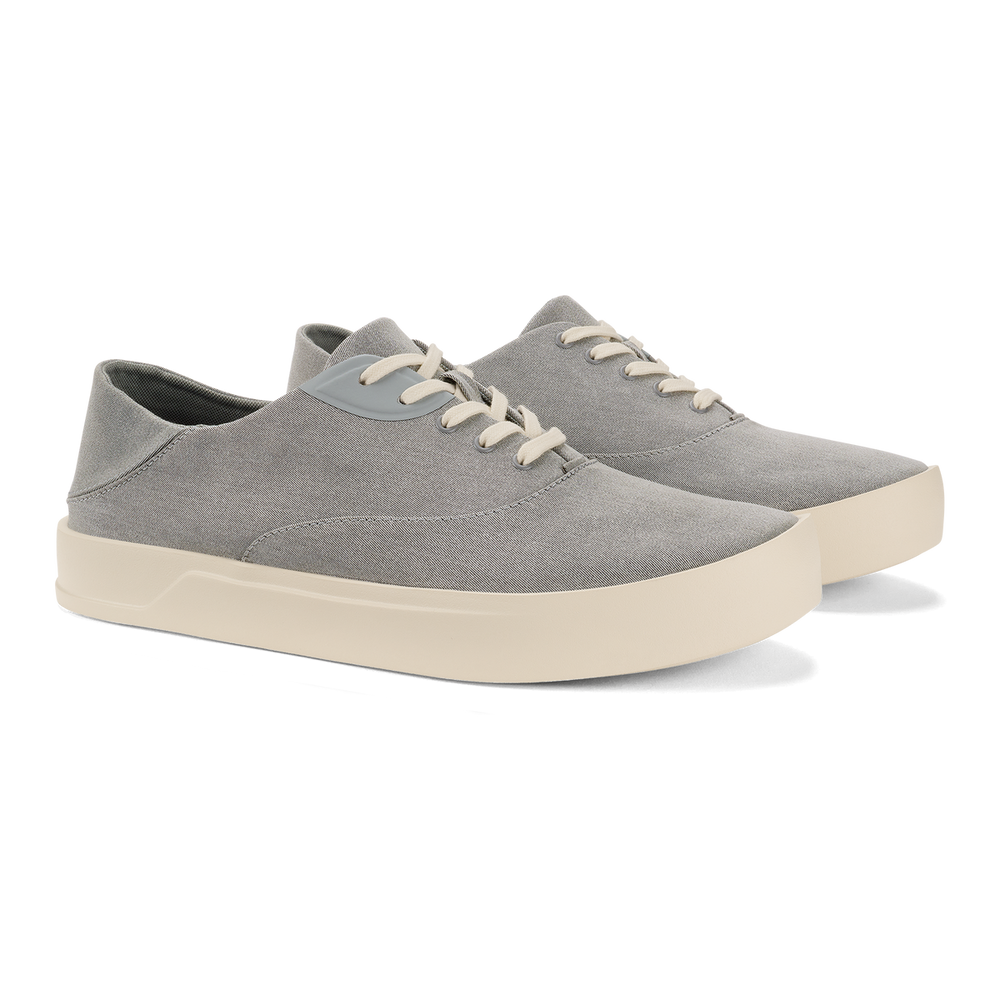 Tradewind Men’s Breathable Sneakers - Cooler Grey | OluKai Men